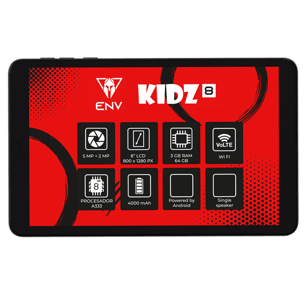 Tablet ENV Kidz 8 3+64GB